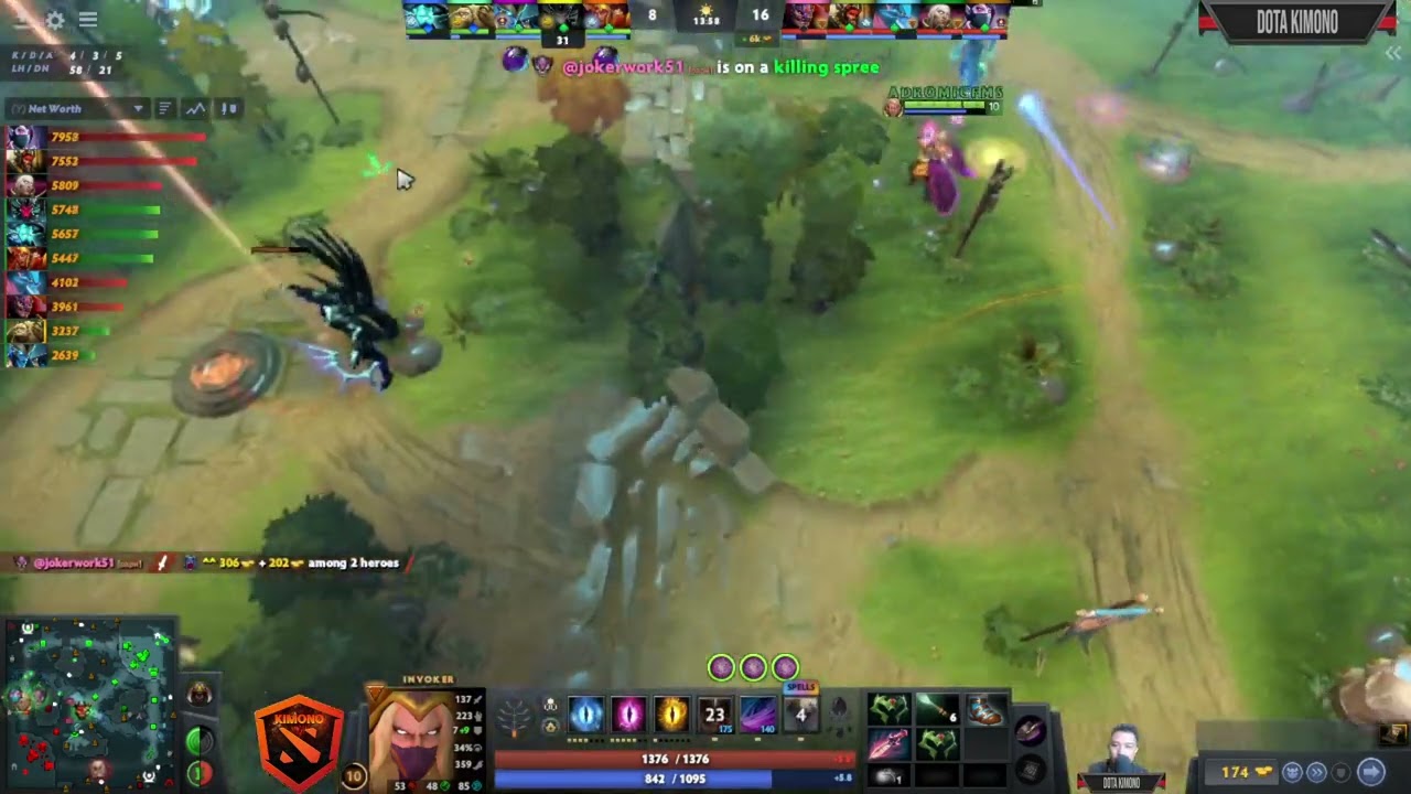 Slatems - Invoker The Midlaner - Dota 2 Pro Full Gameplay Patch 7.37E #slatems #invoker