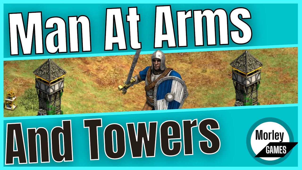 AOE2 Man at Arms Rush and Towers Build Order