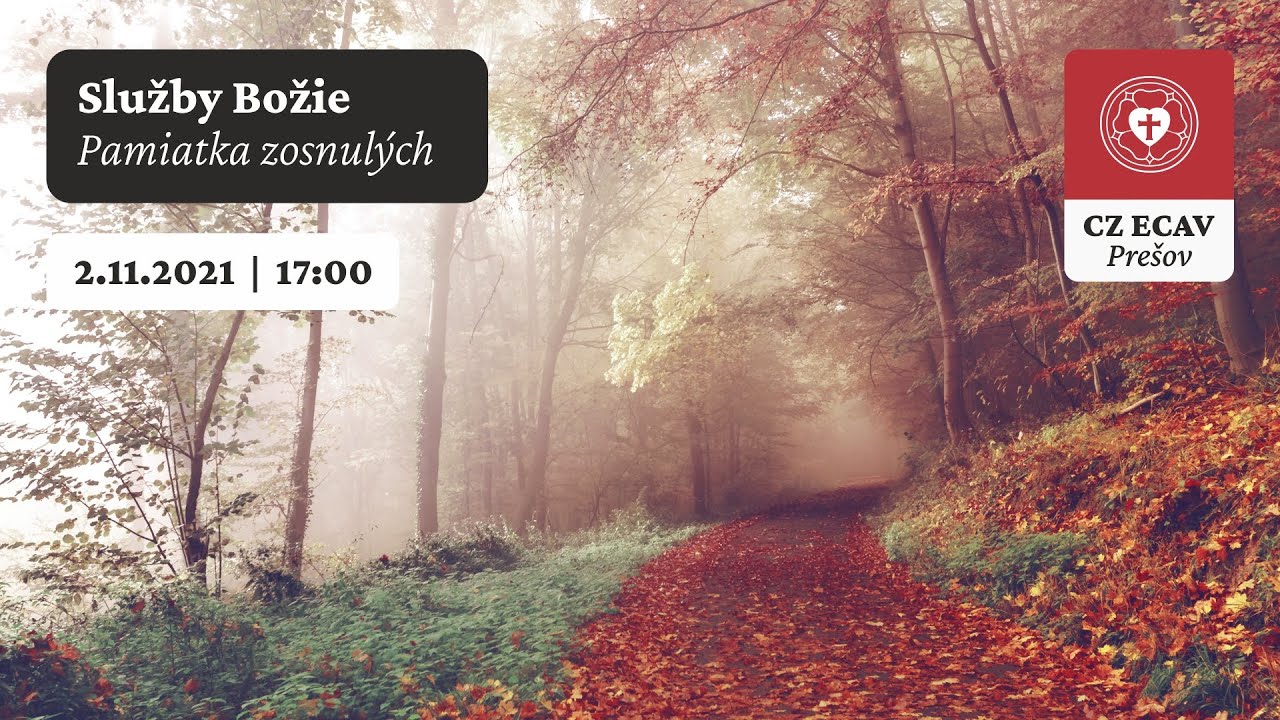 Služby Božie | Pamiatka zosnulých | 2.11.2021