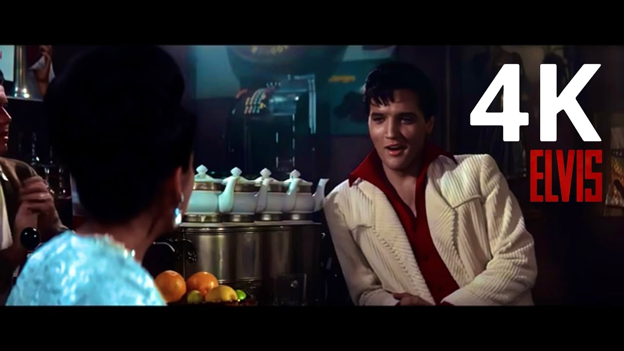Elvis Presley - City By Night (4K Music Video) Remastered | Double Trouble (1967) | Elvis Sings Jazz