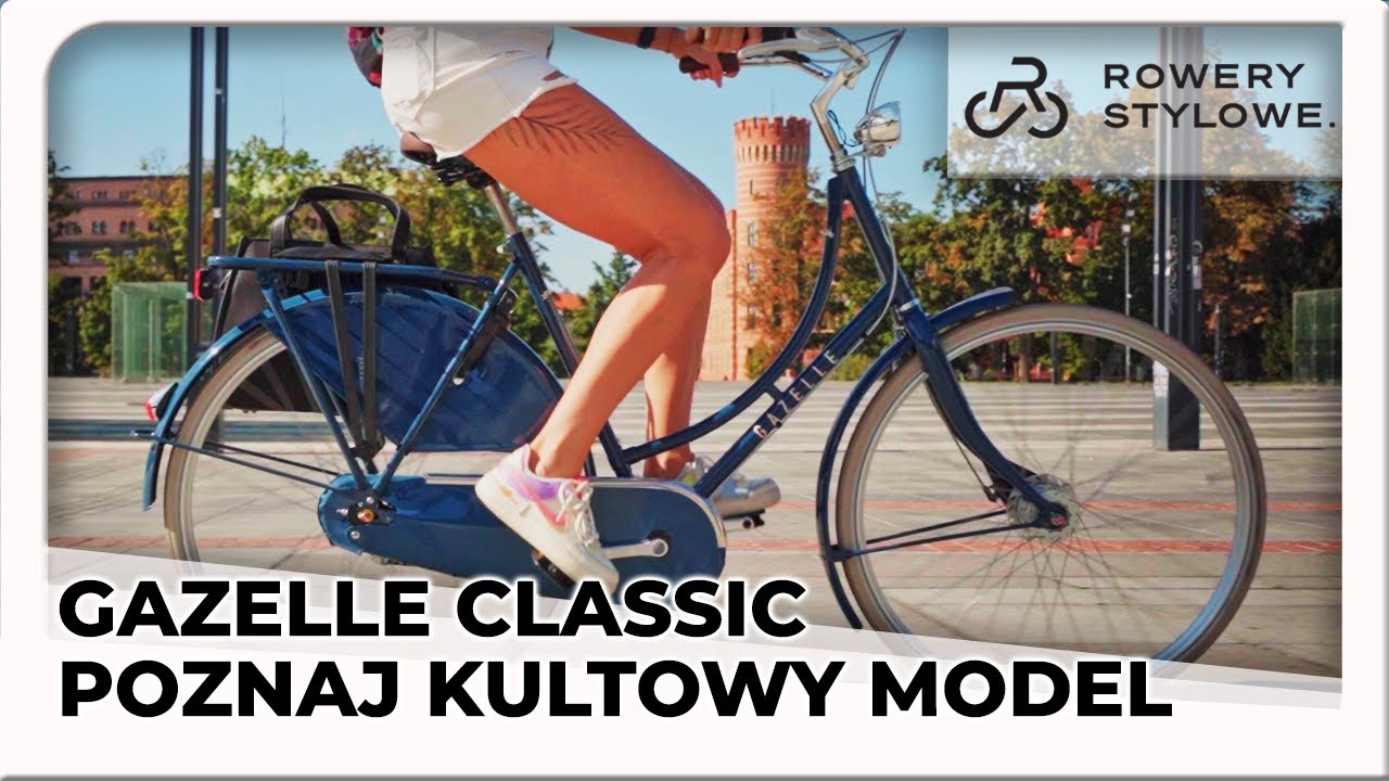 Rower miejski Gazelle Classic -  Kultowy rower holenderski model na lata.