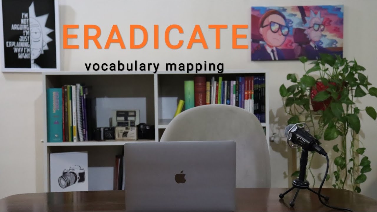 آموزش لغت Eradicate به روش vocabulary mapping در آزمون زبان ارشد وزارت بهداشت....