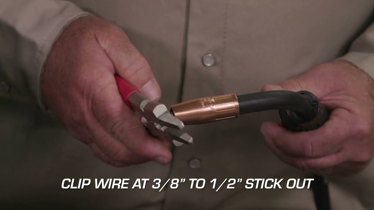 How To Replace Contact Tip And Nozzle