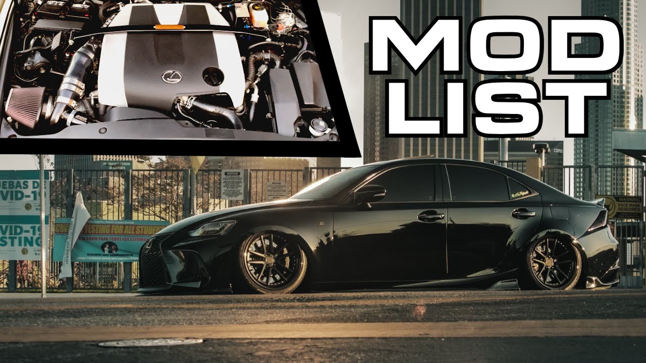 SUPERCHARGED Lexus IS MOD LIST/WALKAROUND!! (Build Breakdown)