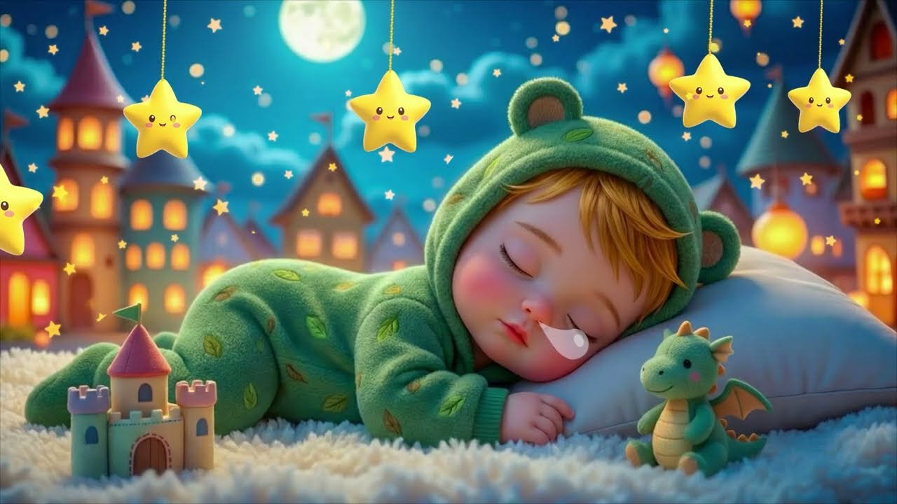 Mozart & Brahms Lullaby 😴 Sleeping Music for Babies 💤🎶 Relaxing Bedtime Songs for Kids
