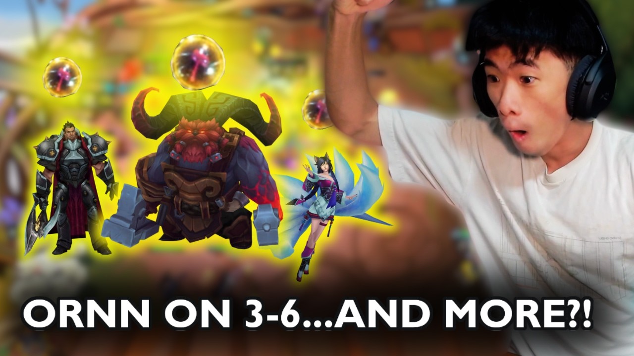 I hit Ornn on 3-6...HIT PRINTED THE BEST ARTIFACTS?!