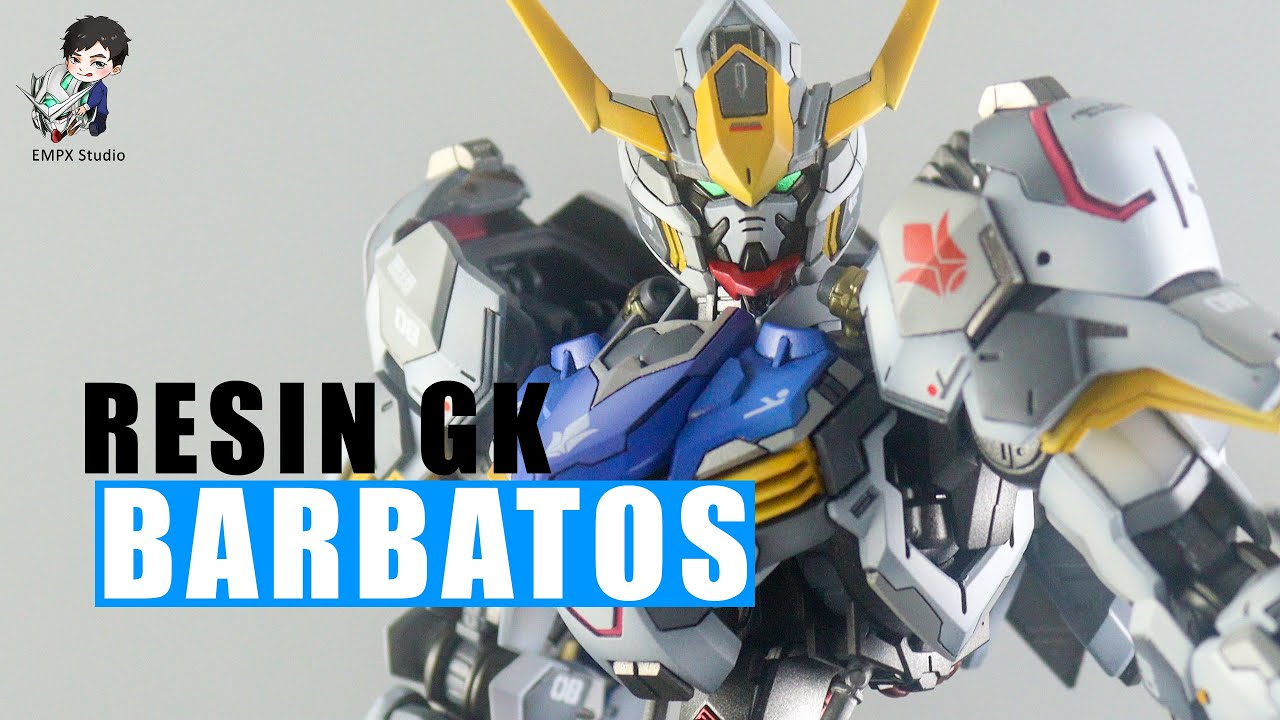 MG 1/100 BARBATOS with RESIN CONVERSION KIT ガンダムバルバトス  改造＆全塗装