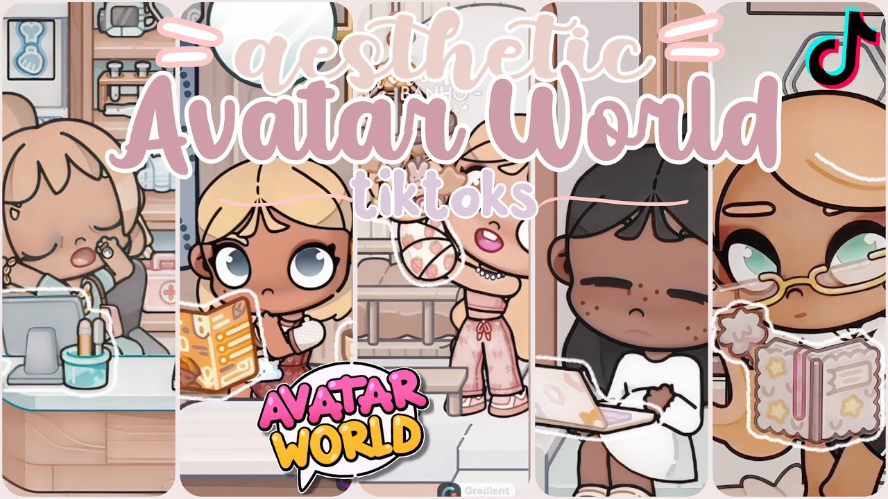 🪩45 minutes of Aesthetic Avatar World (routines, roleplay, cooking etc.)| Avatar World Game