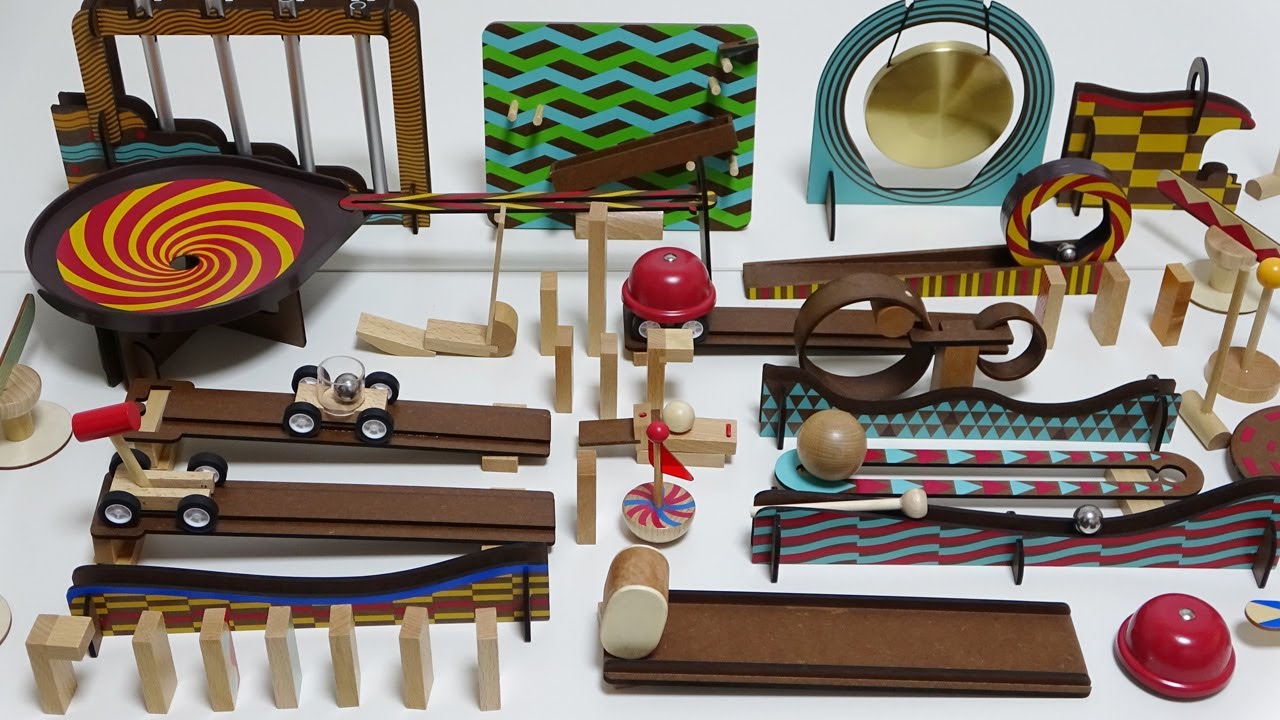 Marble Run☆6 courses of domino tricks with DJECO Pythagora Switch Device