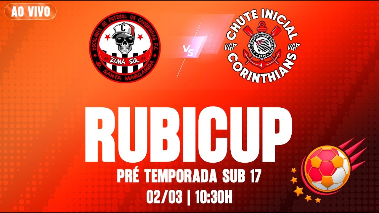 🏆  RUBI CUP || CAVEIRINHAS X CORINTHIANS GGP || SEMI FINAL SUB17 || CAMPO DO SABÃO