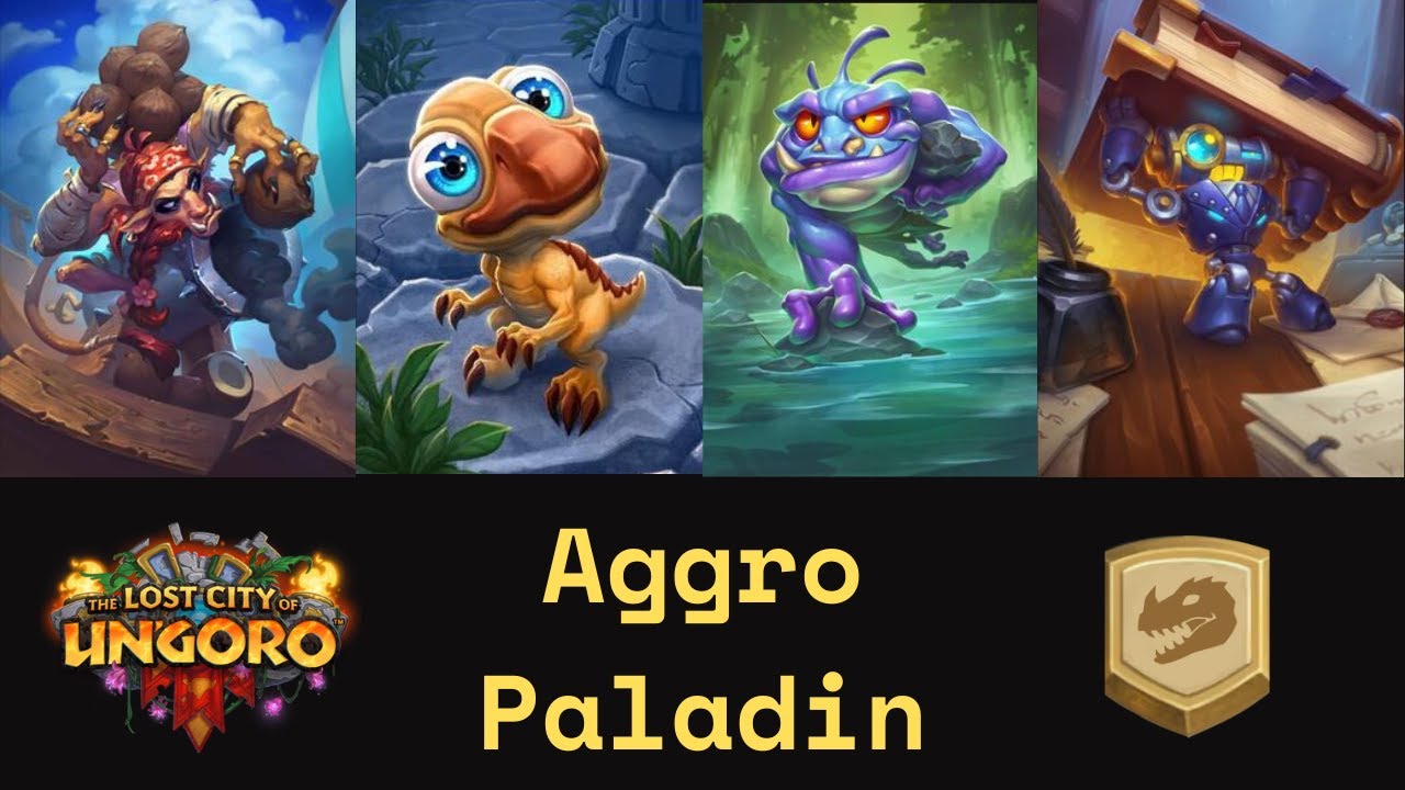 Aggro Paladin, The Best Cheap Deck! (Hearthstone Standard)