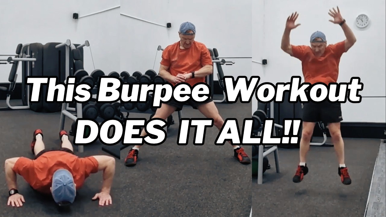 How To Perform Military Style Burpees PLUS An AWESOME Burpee Workout That Does It All! #fitover50