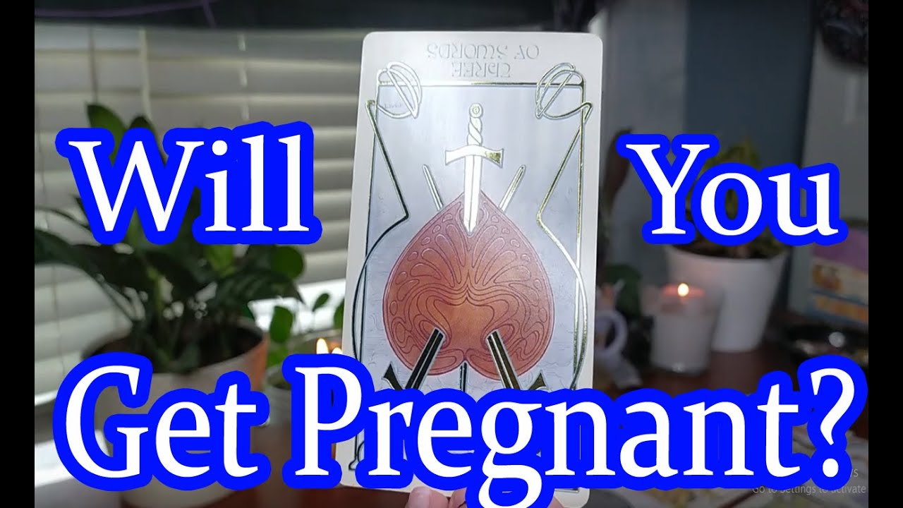 Will You Get Pregnant This Month? Pick a Card. Tarot Love Pick a Card.