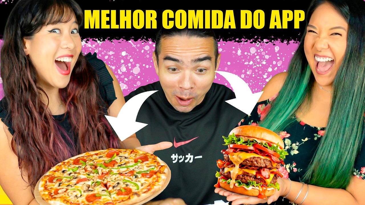 QUEM ESCOLHER A MELHOR COMIDA DO APLICATIVO PARA O BOMBA | Blog das irm&atilde;s