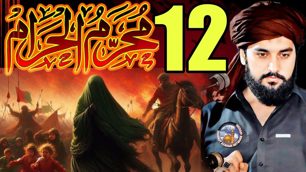 12 Muharram 2024 Majlis / Zakir Sardar Waseem Abbas Baloch / Bad Abbas ع Nabi Zadiyo Ko Loota Gya