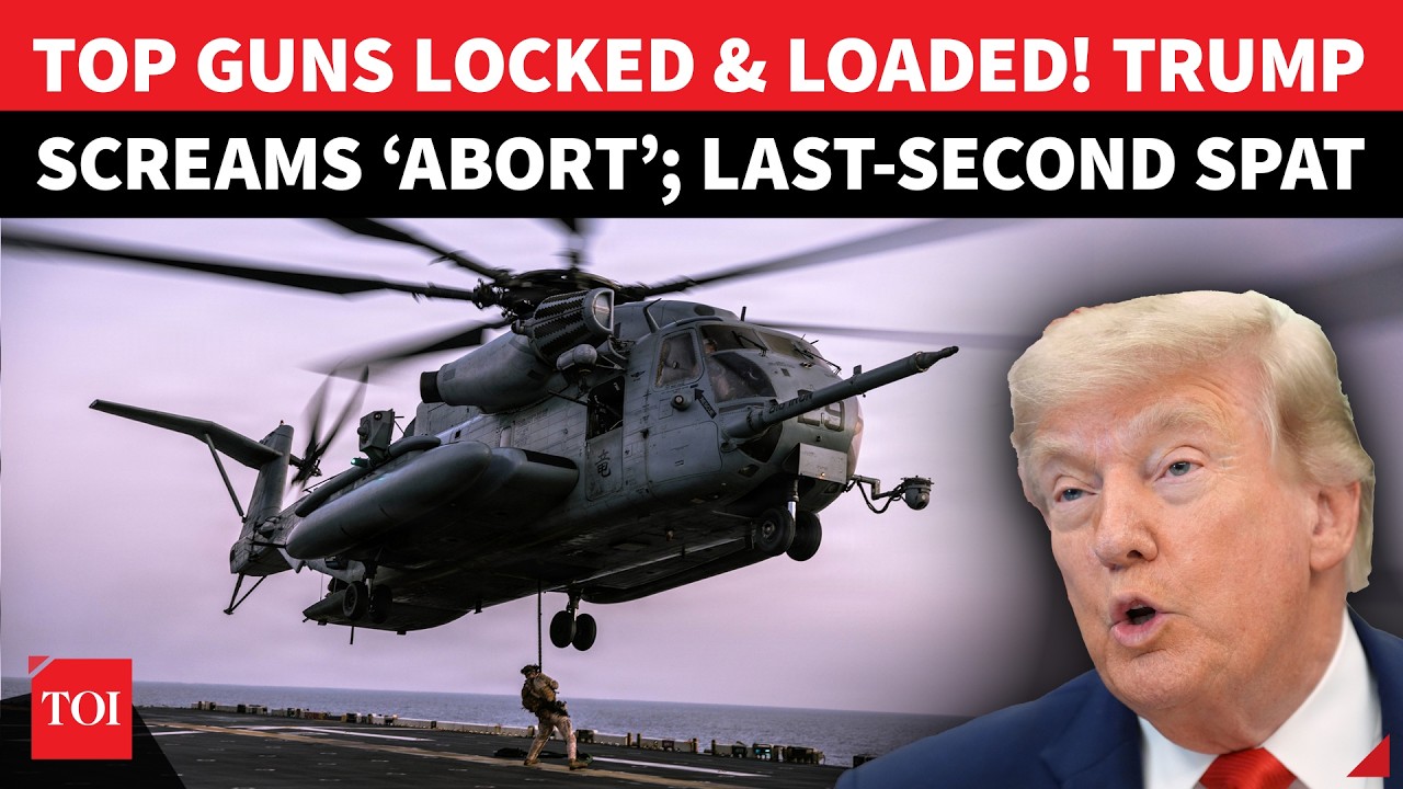 Trump&rsquo;s LAST-MINUTE Command &lsquo;Irks&rsquo; US Forces? &lsquo;Abort, Abort&rsquo;: Moment 11th-Hour Order Was Issued