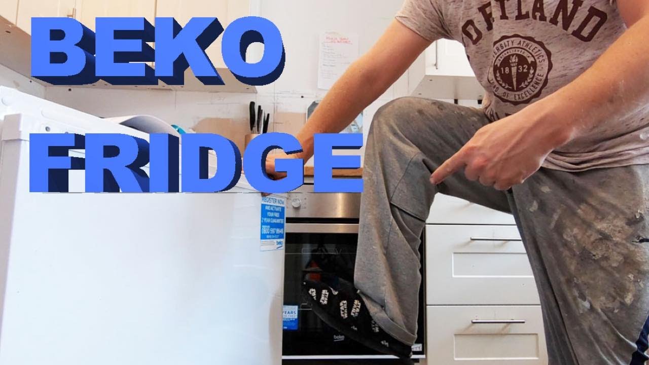 HOW TO FIT A BEKO INTEGRATED FRIDGE. Including side panels and fitting of handles