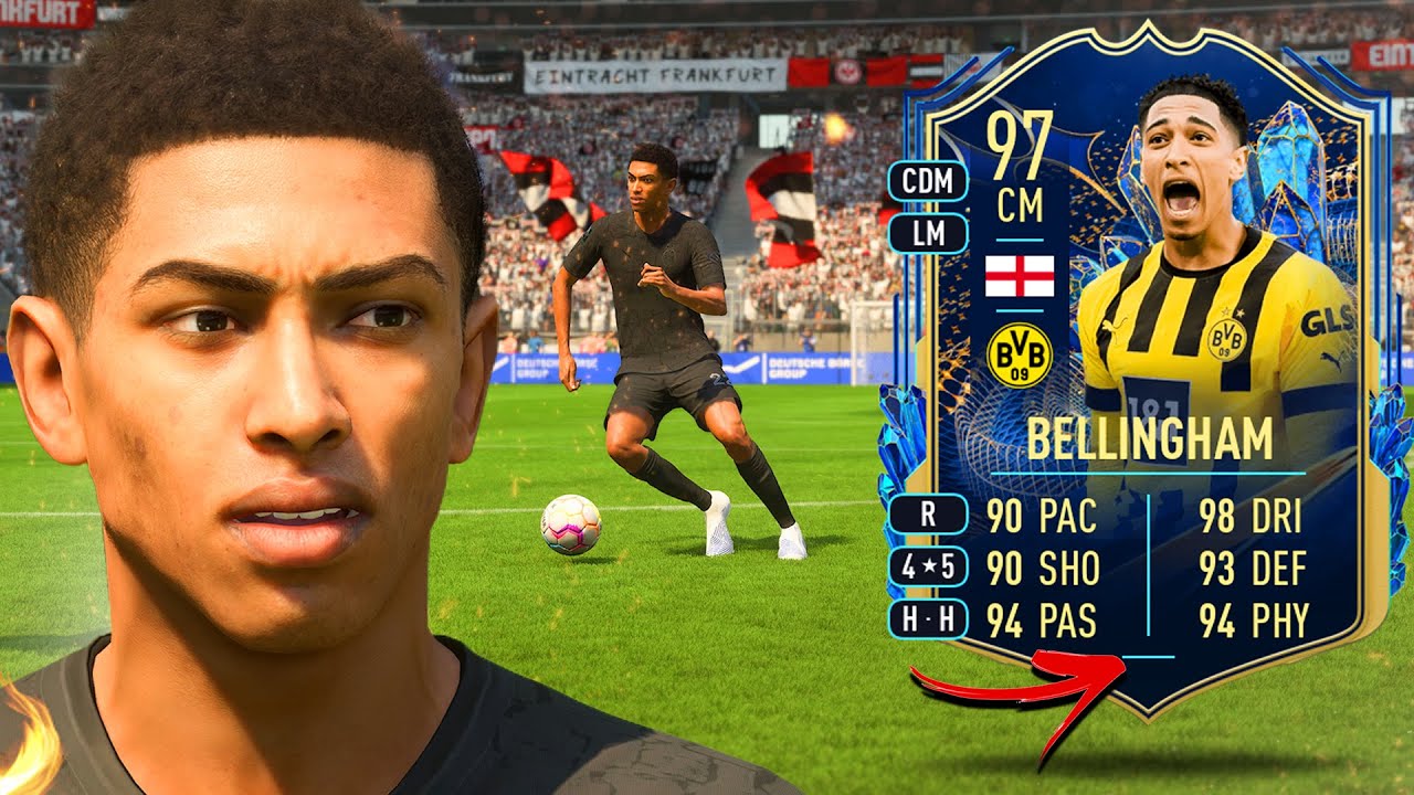 97 TOTS Jude Bellingham is the BEST CM in FIFA!