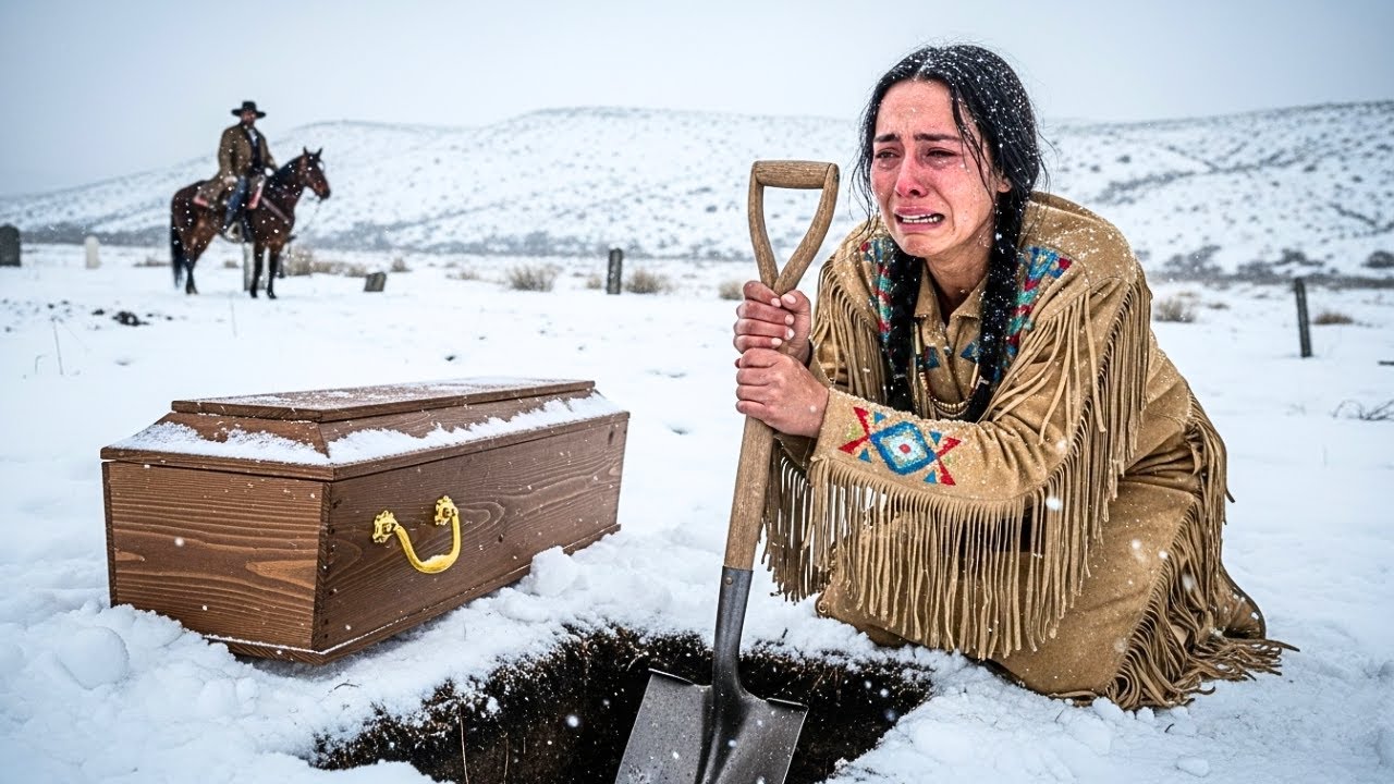 Widow Apache Was Burying Her Child Alone in the Snow — Rancher Stopped Everything to Dig With Her