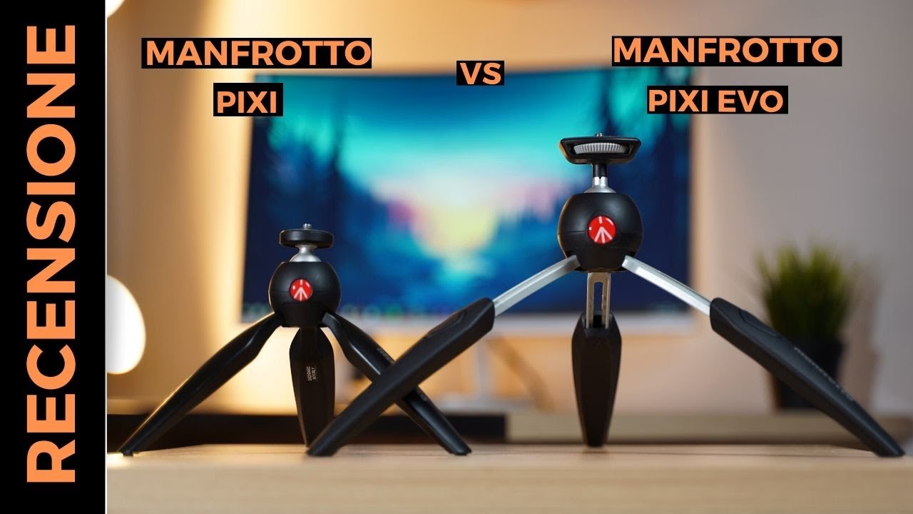 Manfrotto Pixi vs Manfrotto Pixi Evo - Recensione ITA
