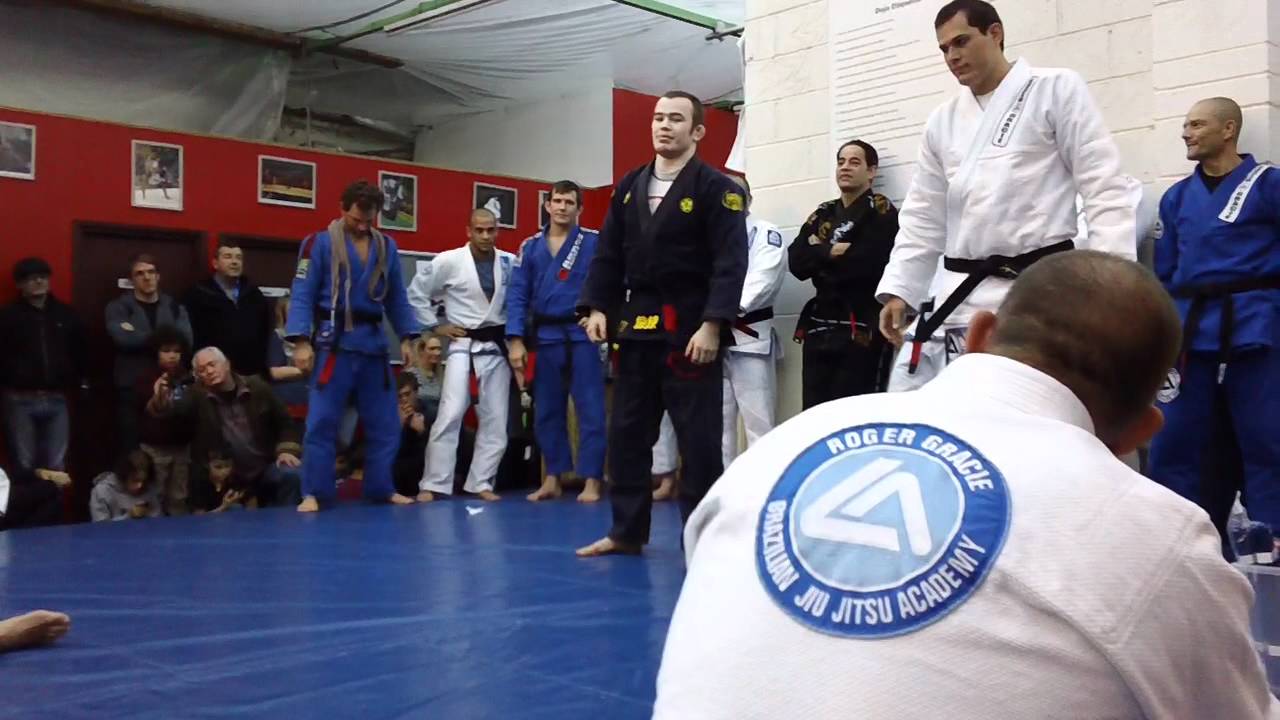 Oli Geddes - Receiving his black belt
