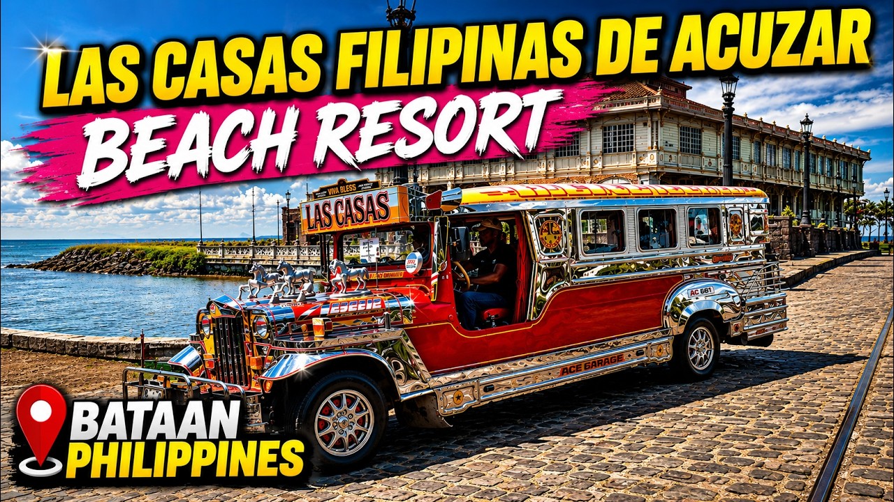 🇵🇭  LAS CASAS FILIPINAS DE ACUZAR, BEACH RESORT Part 2 #philippines