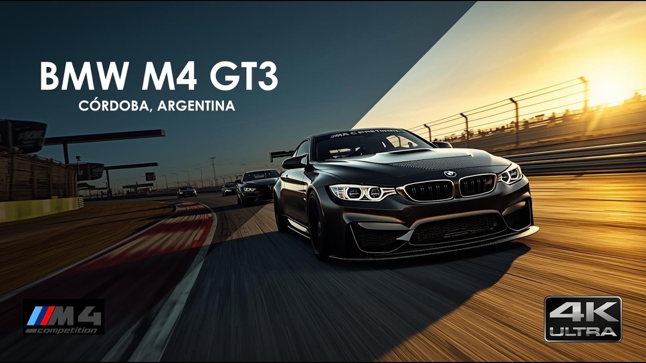 BMW M4 GT3 em Córdoba Argentina | Corrida ao Amanhecer | Automobilista 2