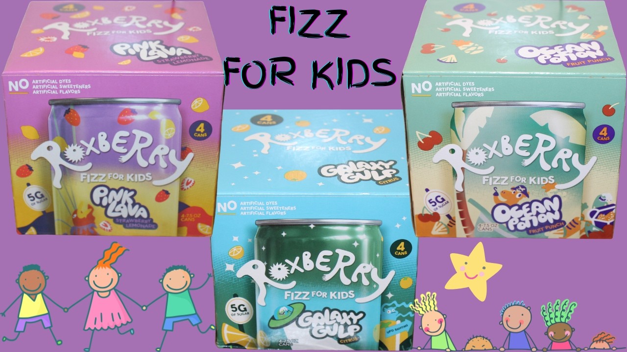 Roxberry Fizz For Kids: Strawberry Lemonade, Fruit Punch & Citrus Review