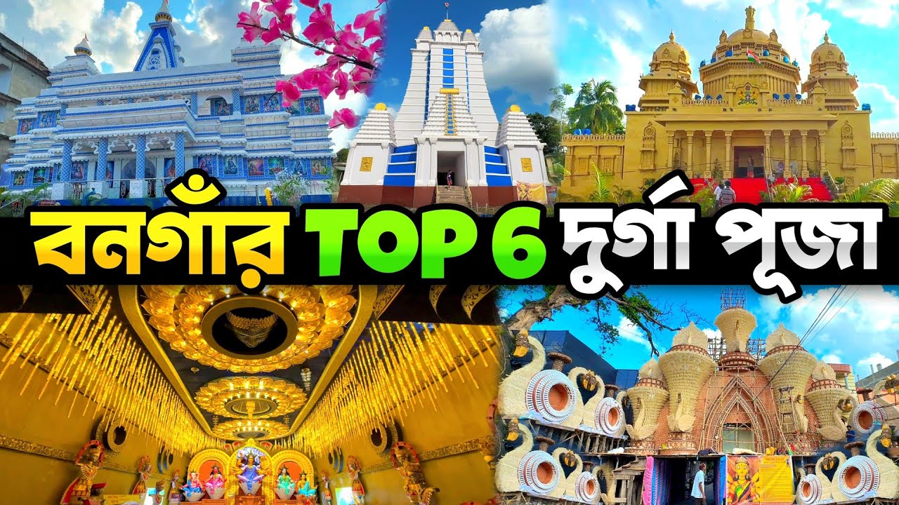 Bongaon Top 6 Durga Puja 2024 | Durga Puja 2024 | বনগাঁ দুর্গা পূজা 2024 🥰