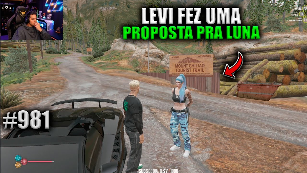 LEVI FEZ UMA PROPOSTA PRA LUNA! EP 981