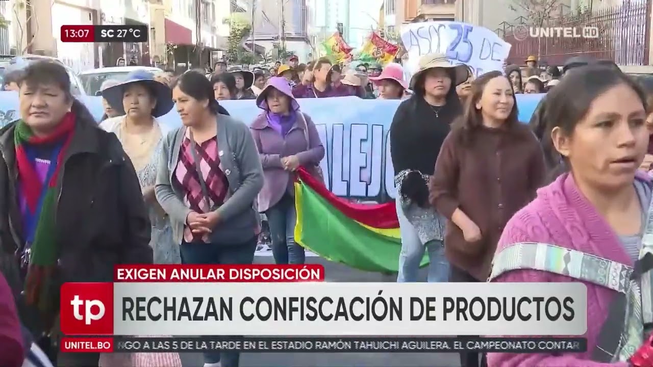 Gremiales ratifican marcha para este lunes en rechazo a disposici&oacute;n del PGE sobre decomisos