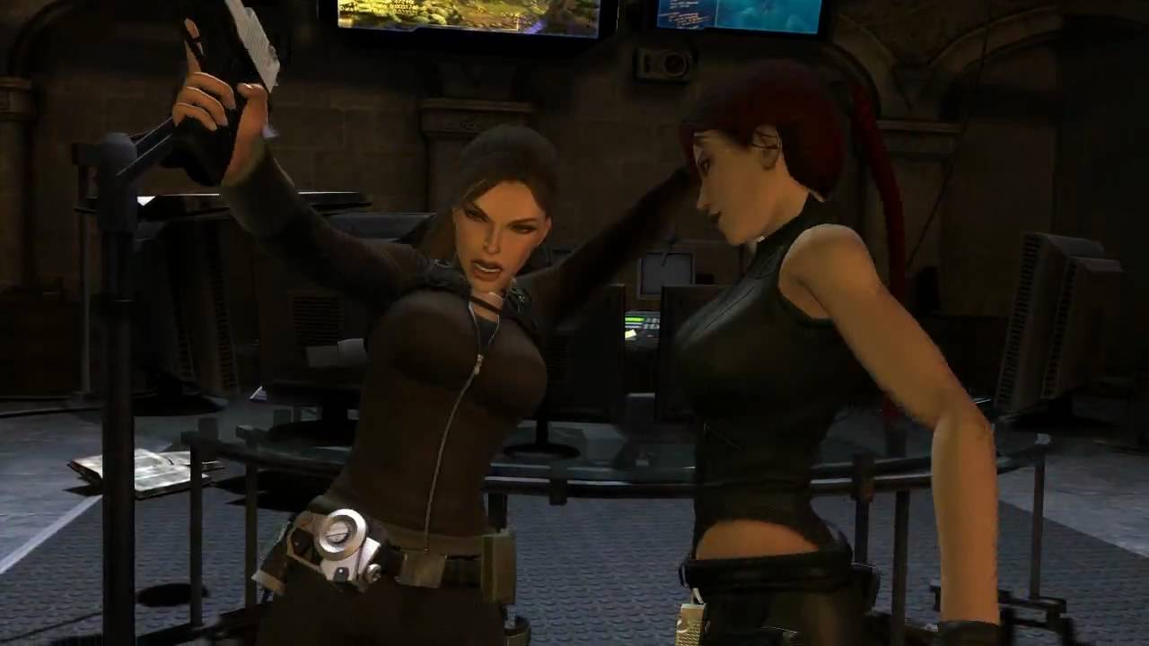 Tomb Raider Underworld - Doppelganger fight (next-gen cinematic) HD