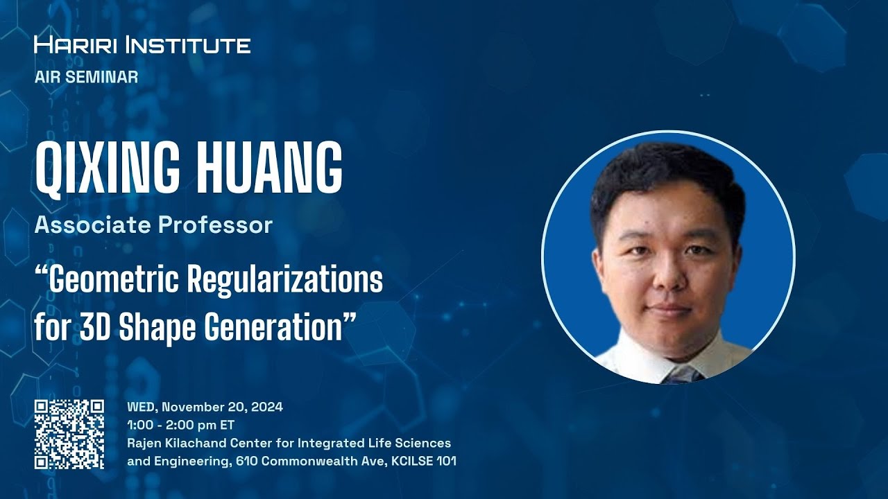 AIR Seminar: Qixing Huang, Associate Professor