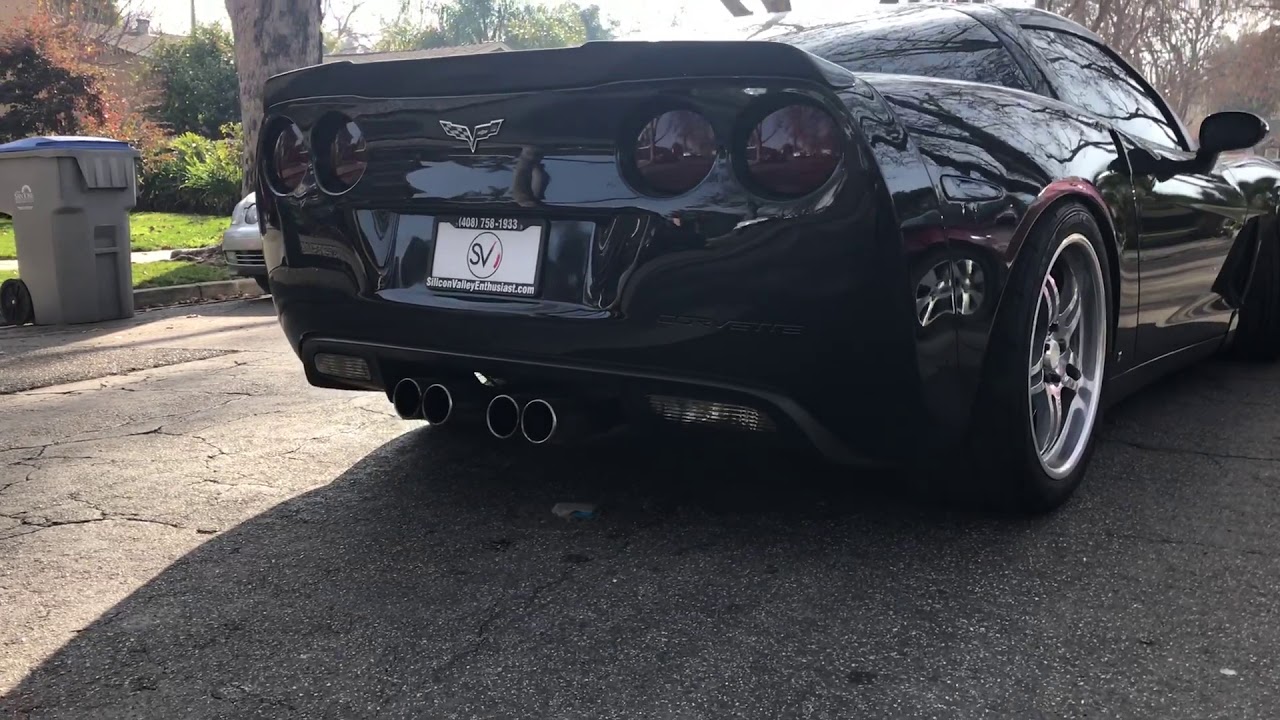 Texas Speed Stage 4 &ldquo;F-35&rdquo; LS3 cammed C6 Corvette (Straight Piped)