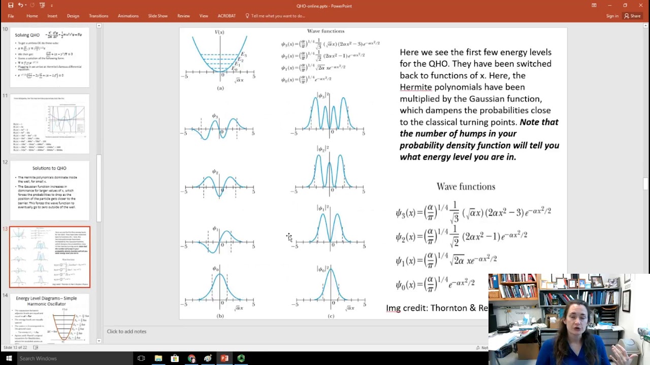 Quantum Harmonic Oscillator