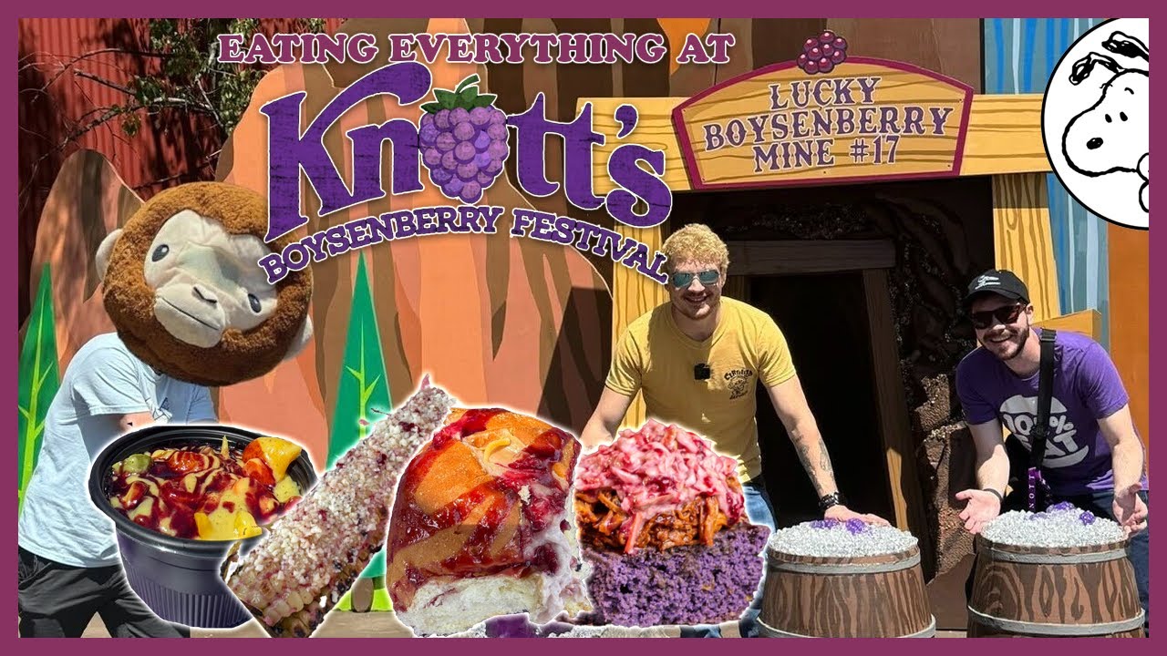 Eating EVERYTHING at Boysenberry Fest 2025