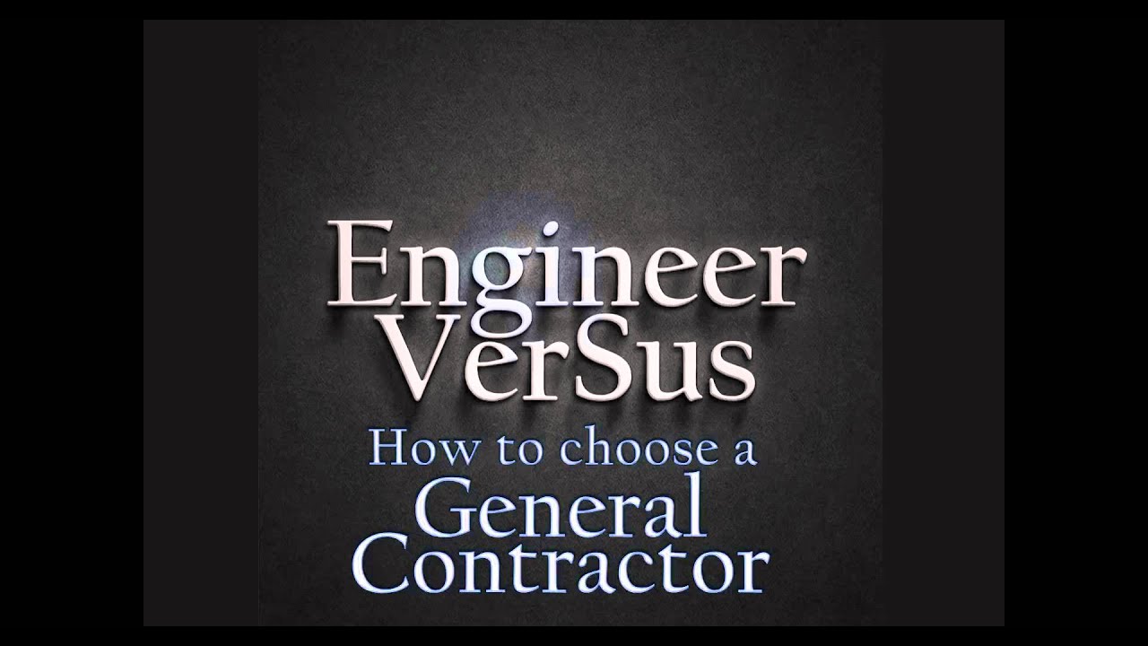 Find a General Contractor 1: Intro