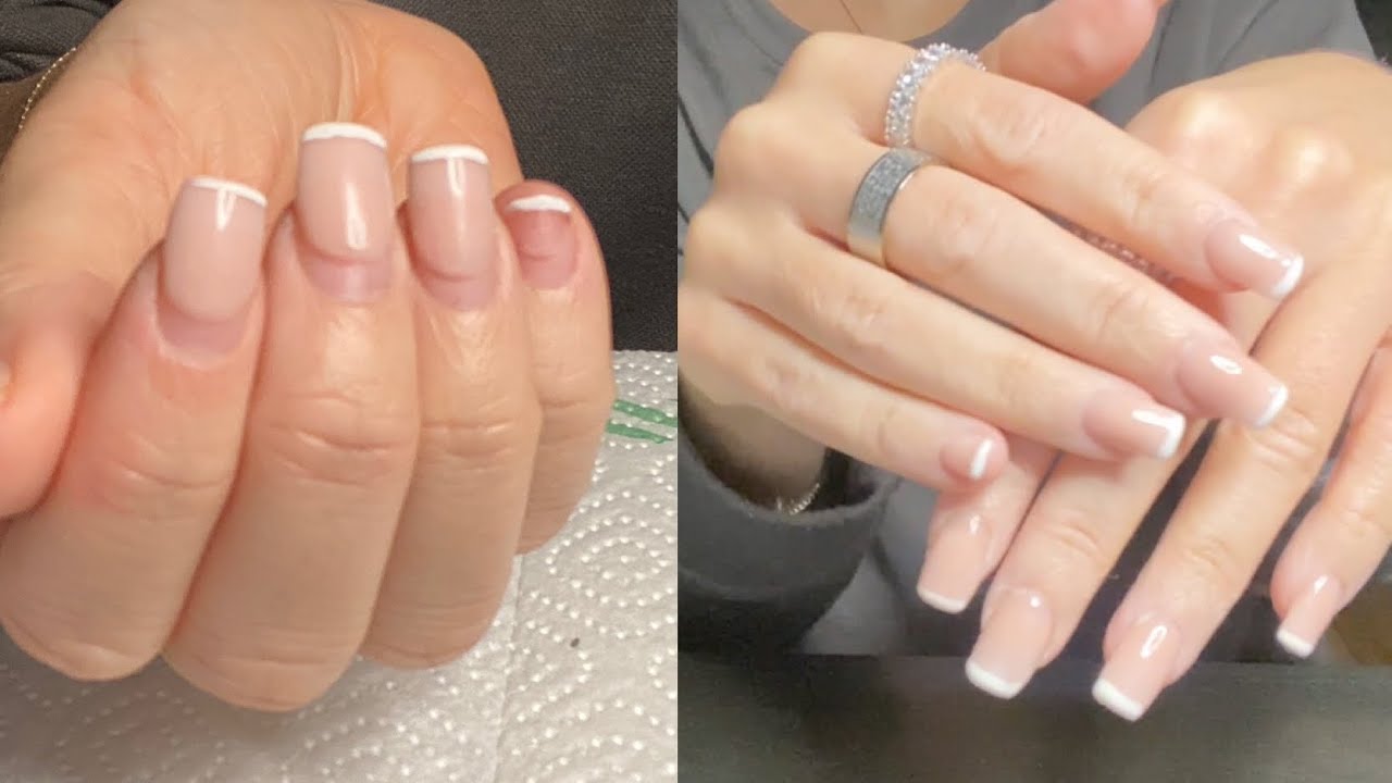 Rausgewachsene Acrylnägel selber auffüllen DIY NÄGEL WIE FRISCH AUS DEM STUDIO