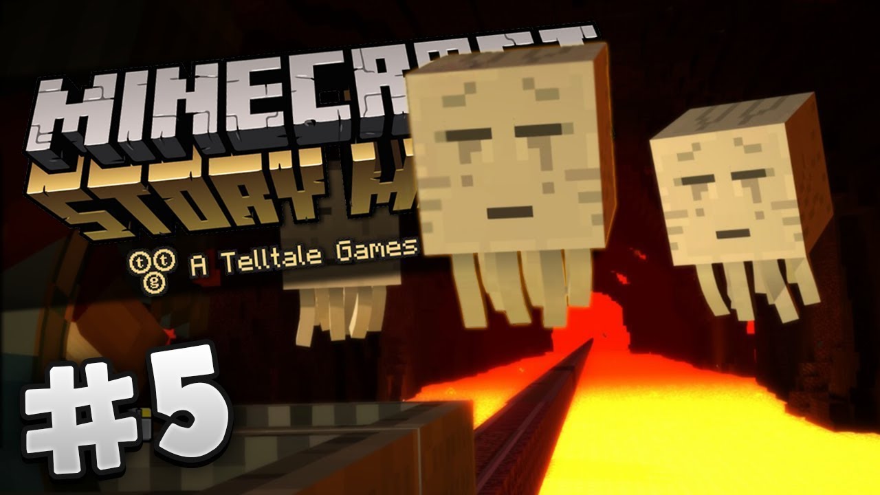 Minecraft: Story Mode [EP1] #5 -Świątynia ! | Skajek