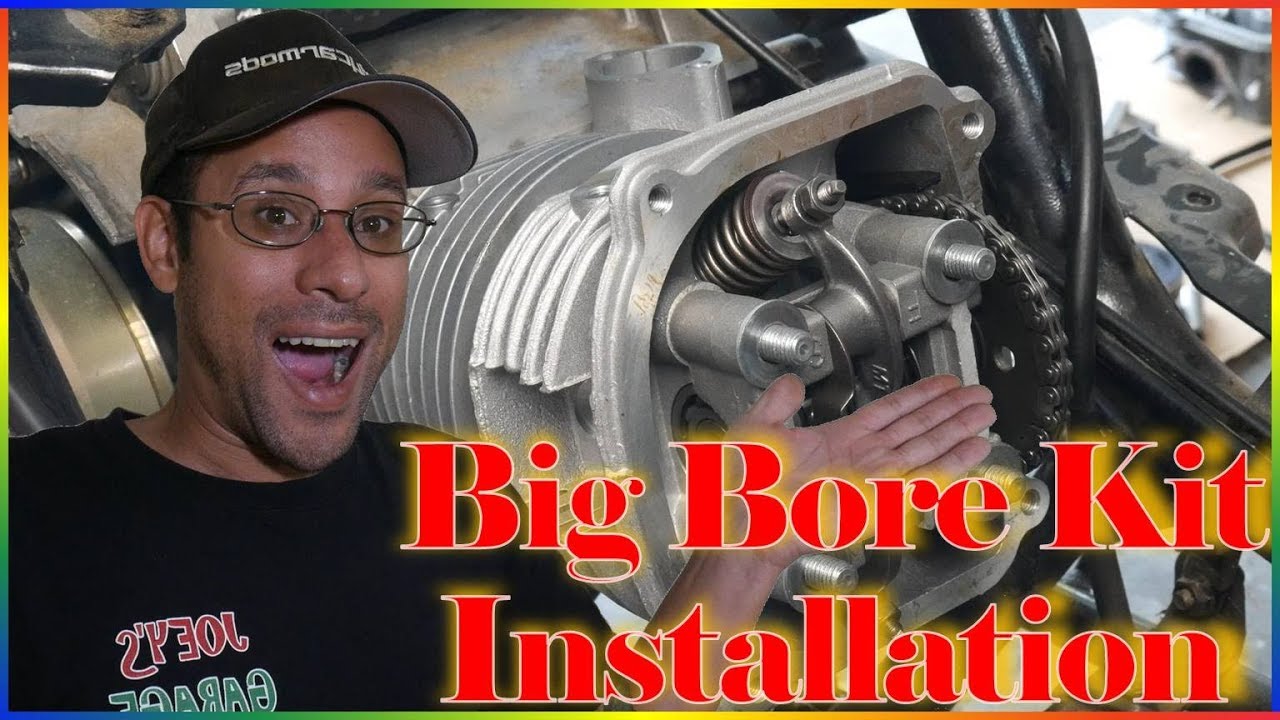 Комплект GY6 Big Bore — установка (часть 2)