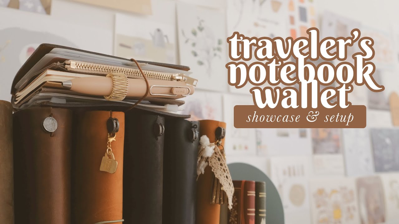 Setting up my traveler's notebook passport into a functional wallet, customisation ideas and tips