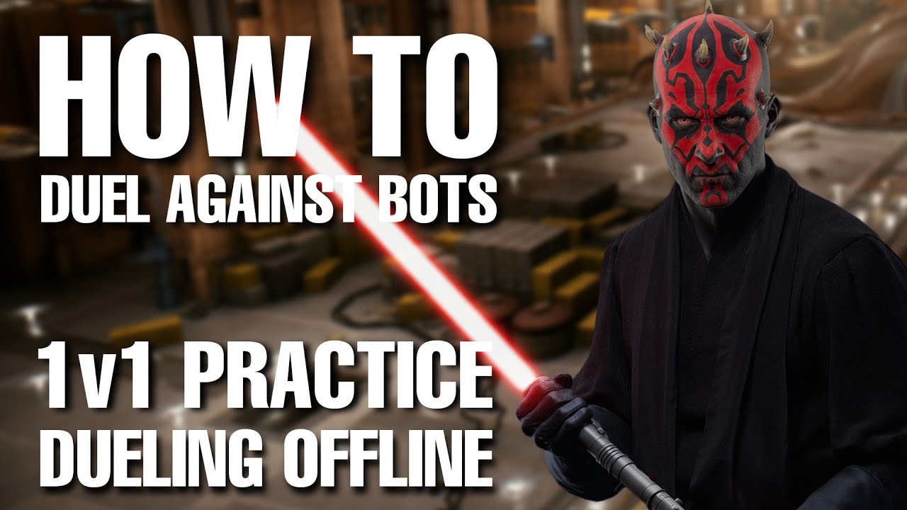 1v1 Duel Practice // Bot Hereos & Villains // Battlefront 2 Tutorial