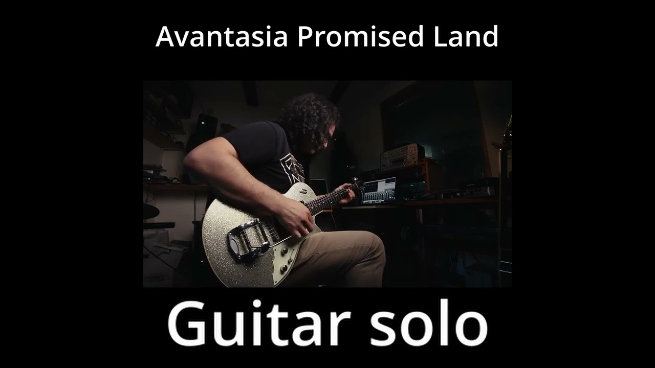 Avantasia Promised Land Guitar Solo #shorts