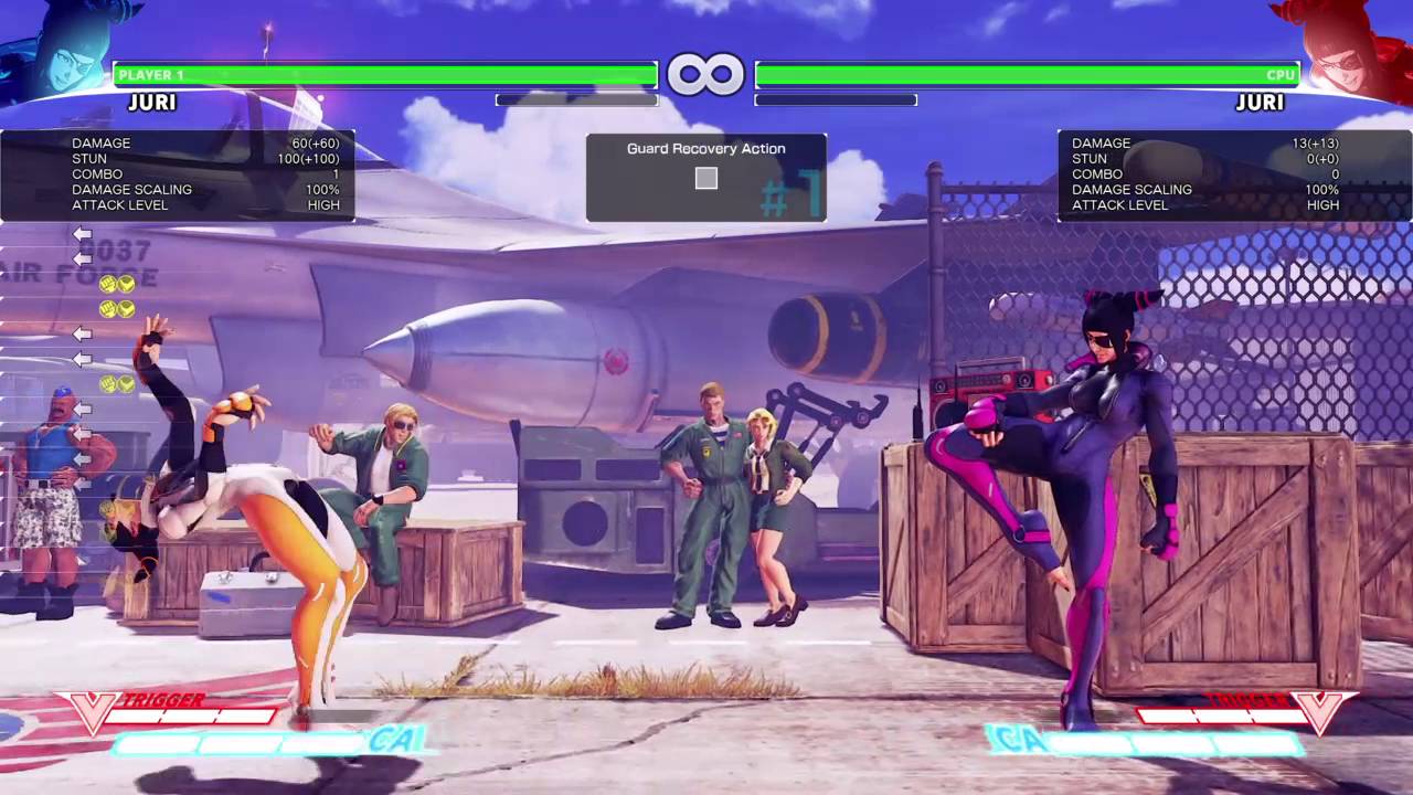 STREET FIGHTER V juri vskill dash canceled