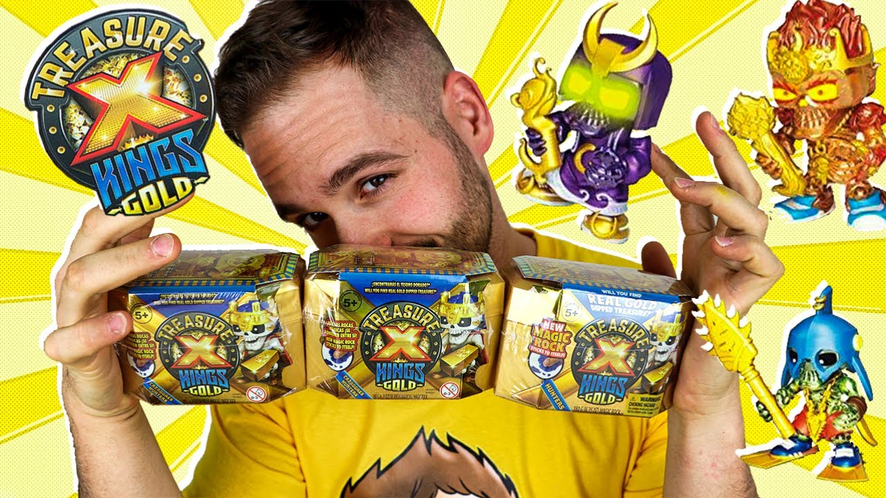 Treasure X Series 3 Kings Gold UNBOXING 3 HUNTERS CAZADORES en Pe Toys