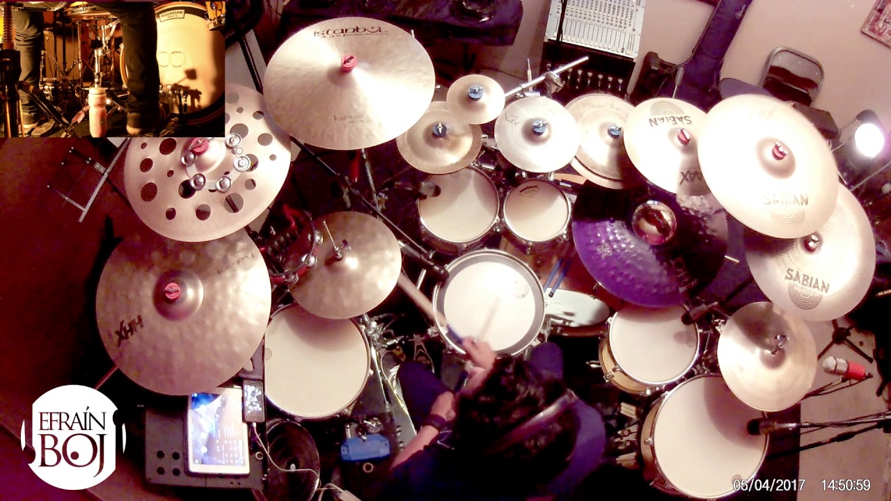 Symphony X / Prelude / Evolution / Fallen (Drum Cover) by Efraín BOJ