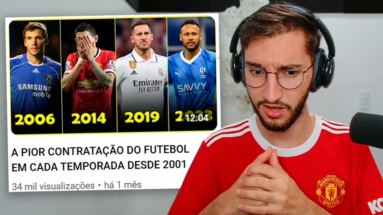 A PIOR CONTRATAÇÃO DO FUTEBOL EM CADA TEMPORADA DESDE 2001