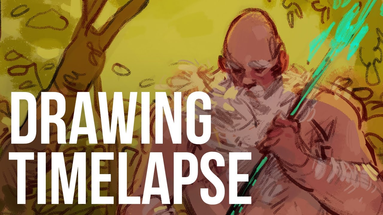 Wizard Fisher (timelapse) || artofpan