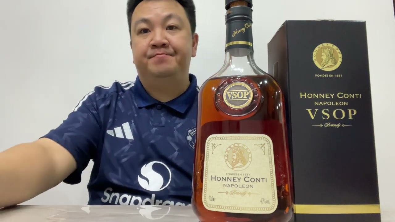 มาลองบรั่นดีฝรั่งเศส Honney Conti (ฮ่องเน้ ก๊องติ) บรั่นดีผสมน้ำผึ้ง หอม หวานน้ำผึ้งนิดๆ 