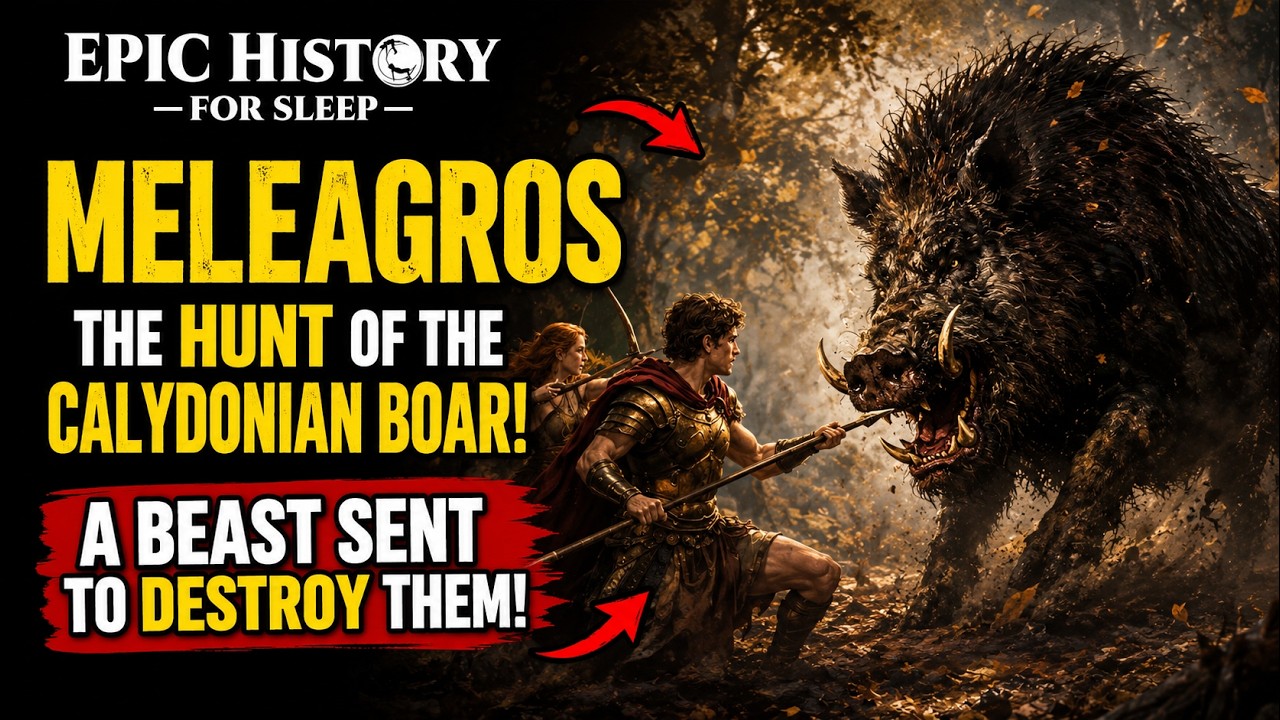 Meleagros: The Hunt of the Calydonian Boar | Sleep Story for Adults